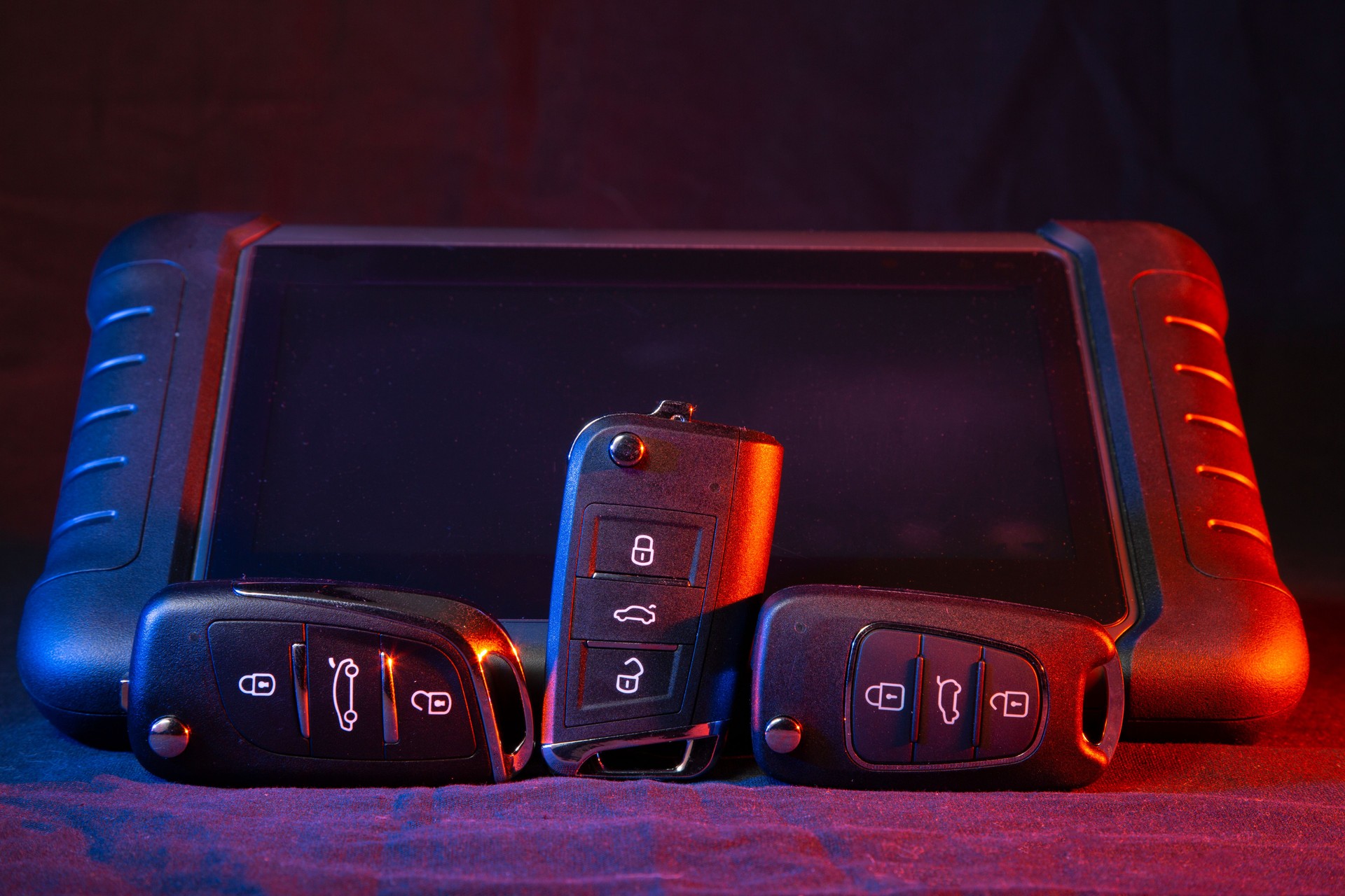 Production of car keys